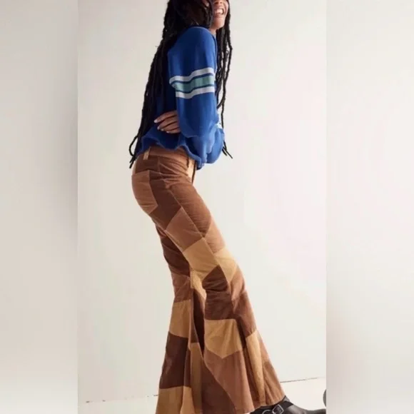 We The Free Pieced Cord Jeans - Picture 2 of 4